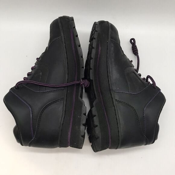 LeHigh NuGuard 75 Safety Toe EH Work Shoes Women's 6.5 Black Slip Oil Resistant - Picture 8 of 15